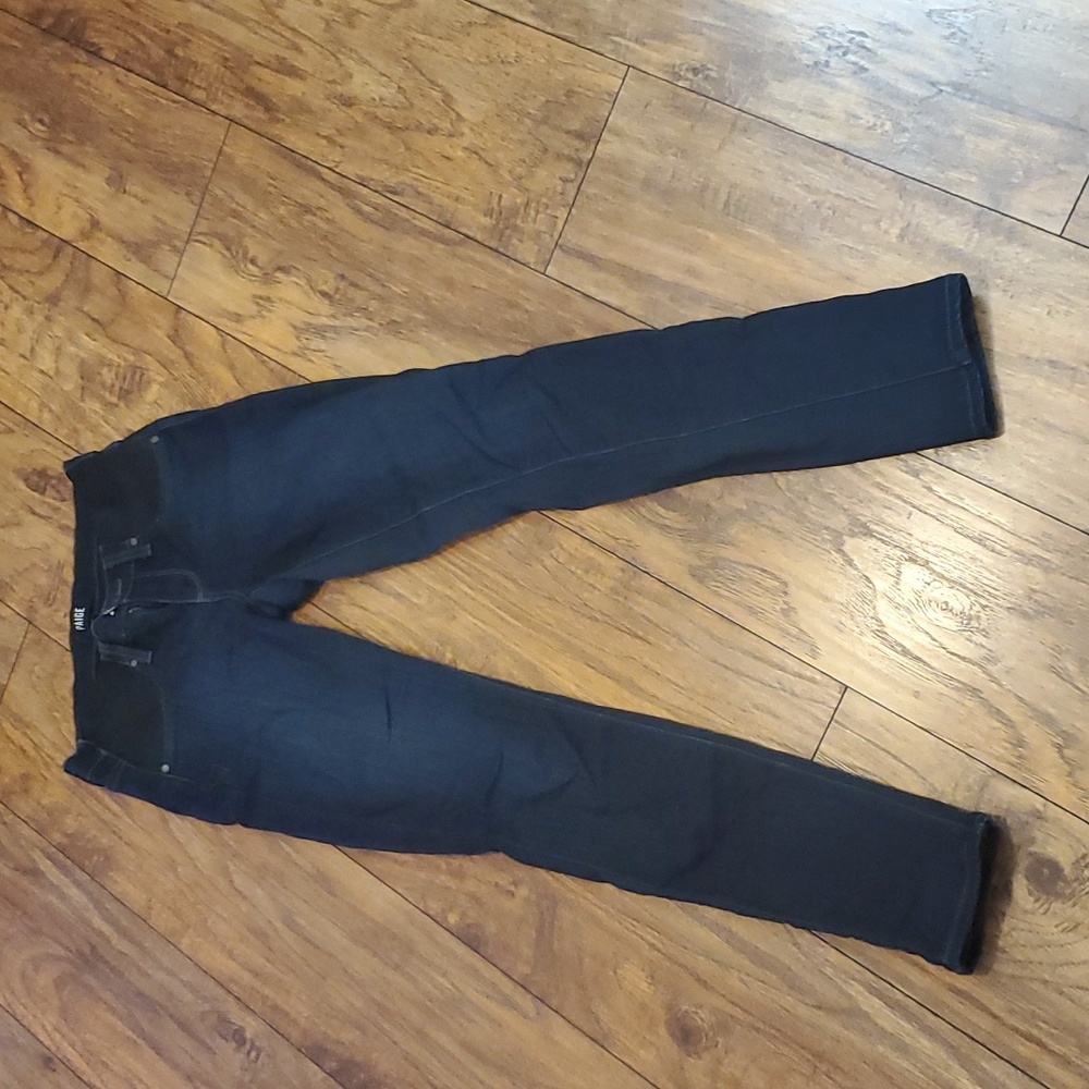 PAIGE Maternity Dark Wash Skinny Jeans Size 25